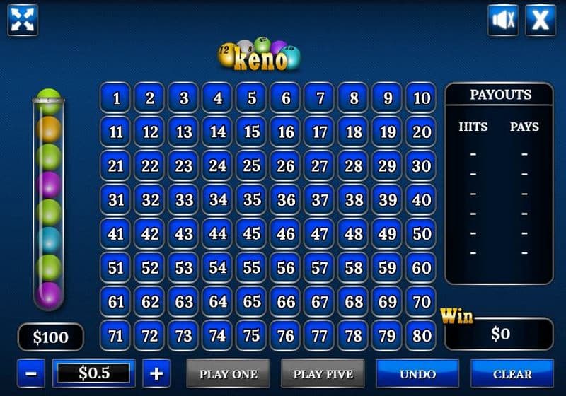 1XBIT 214 Bingo, Keno 1XBIT